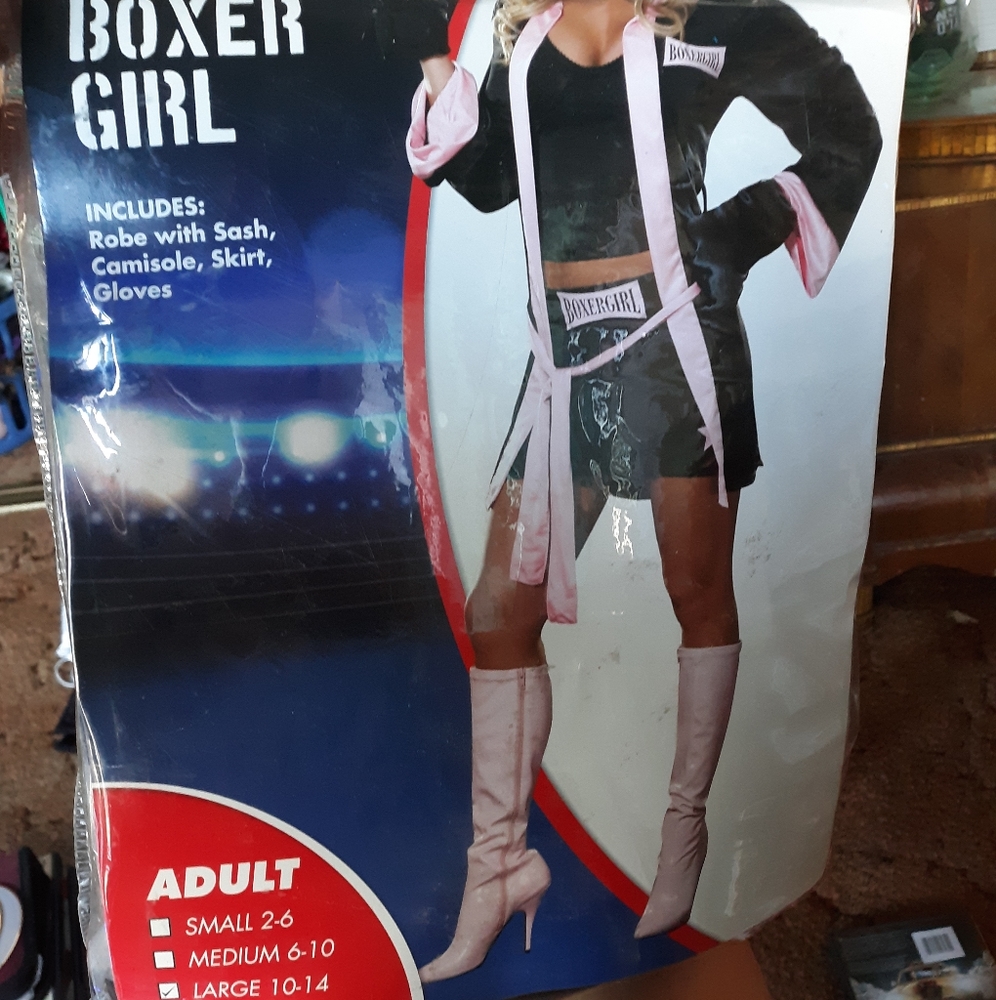 Boxer girl costume